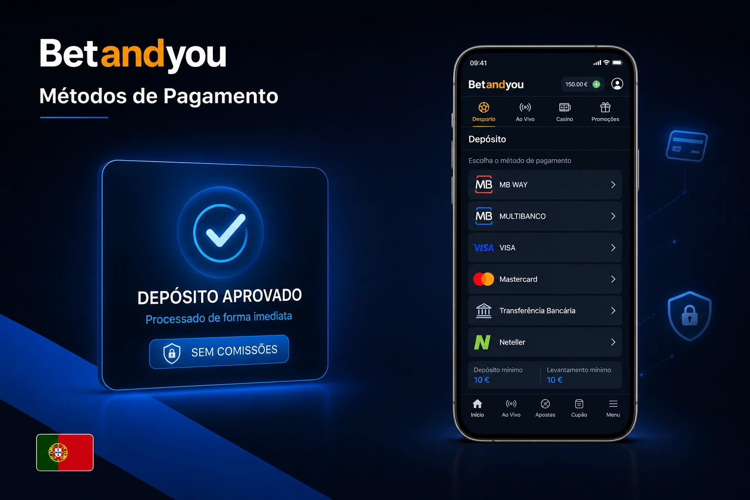 betandyou metodos de pagamento